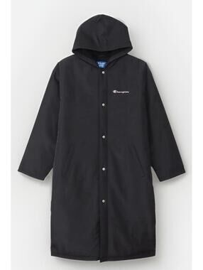 Champion Men’s Black Winter Coat Jacket – Warm, Stylish Button-Up, Size XL, New